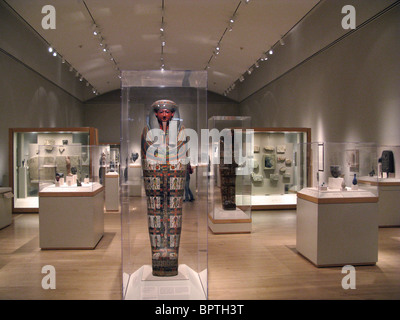 Brooklyn Museum ägyptische Mumie Stockfoto