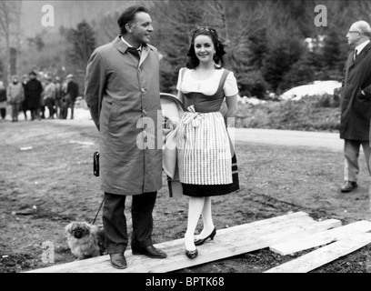 RICHARD BURTON & ELIZABETH TAYLOR HEIRATETE SCHAUSPIELER & SCHAUSPIELERIN (1967) Stockfoto