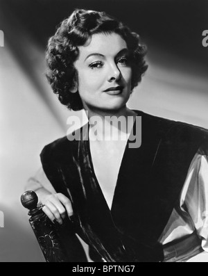 MYRNA LOY SCHAUSPIELERIN (1949) Stockfoto