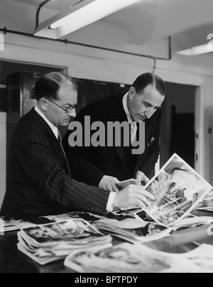 J. ARTHUR RANK & E. WOODS REGISSEUR RANG FILME (1955) Stockfoto