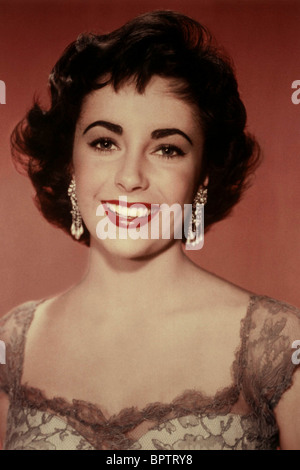 ELIZABETH TAYLOR SCHAUSPIELERIN (1952) Stockfoto