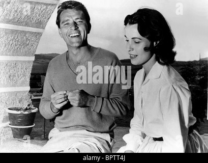 RICHARD BURTON & CLAIRE BLOOM SCHAUSPIELER & SCHAUSPIELERIN (1958) Stockfoto