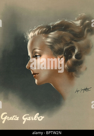 GRETA GARBO SCHAUSPIELERIN (1934) Stockfoto
