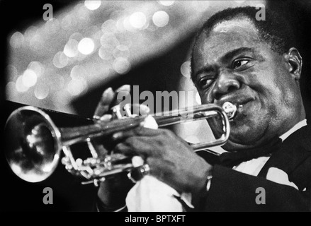 LOUIS ARMSTRONG JAZZ-MUSIKER (1959) Stockfoto