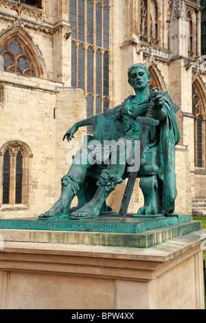 Konstantin der große Statue York England UK England EU Europäische Union Europa Stockfoto