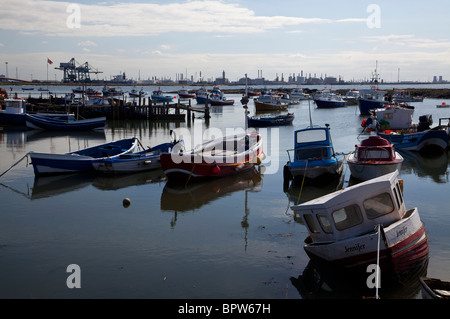 PADDs Loch, South Gare, Teesmouth, UK Stockfoto