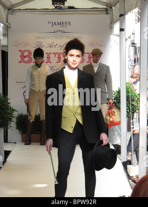 Britische Mode Jermyn Street London Stockfoto