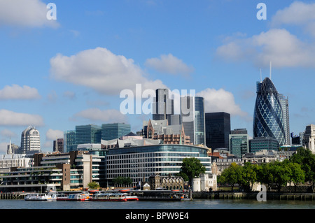 City of London Gebäude von Tower Bridge, London, England, UK Stockfoto