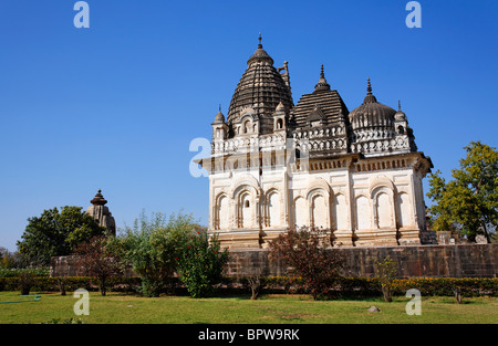 Parvati-Tempel in Khajuraho, Madhya Pradesh, Indien Stockfoto