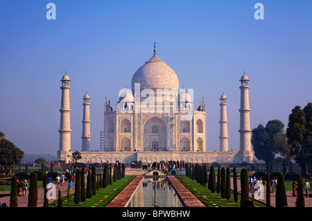 Das Taj Mahal, Agra, Uttar Pradesh, Indien Stockfoto