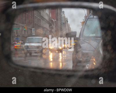 Verkehr in New York City Stockfoto