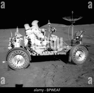 LUNAR ROVING VEHICLE AUF MOND APOLLO 15 (1971) Stockfoto