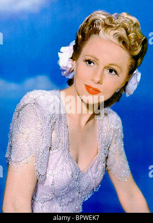 JOAN FONTAINE SCHAUSPIELERIN (1944) Stockfoto