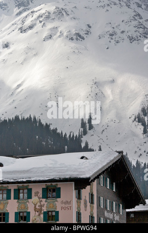 Lech, Österreich, Ski Oase. Stockfoto