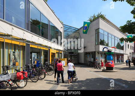 Einkaufspassage Rathaus Galerie in Dormagen, Niederrhein, Nordrhein-Westfalen Stockfoto