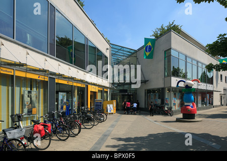 Einkaufspassage Rathaus Galerie in Dormagen, Niederrhein, Nordrhein-Westfalen Stockfoto