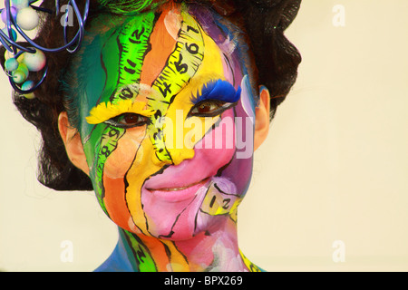 Daegu International Bodypainting Festival Stockfoto