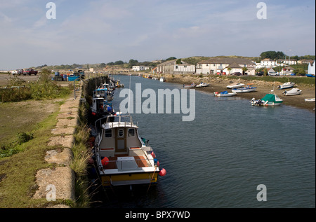 Boote in Hayle River Hayle, Cornwall. Stockfoto