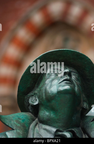 Statue von Sir John Betjeman am Bahnhof St. Pancras Stockfoto