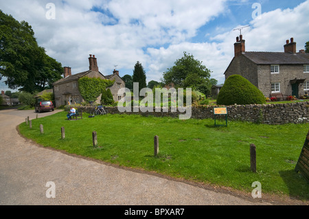 Tissington Dorf Derbyshire Peak District England Stockfoto