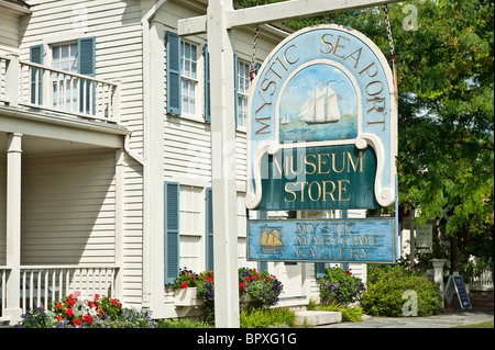 Mystic Seaport Museum Store, Mystic, Connecticut, USA Stockfoto