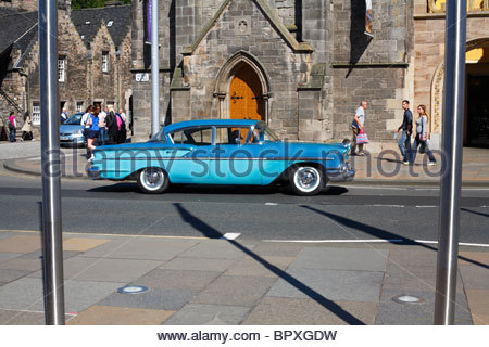 Klassischen Chevrolet Bel Air 1958 Hard Top-Limousine Stockfoto