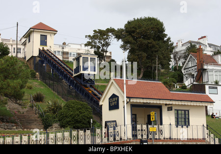 Die Cliff Lift in Southend-on-Sea, Essex, England, Großbritannien Stockfoto