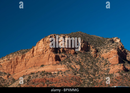 Berge von Sedona, AZ Stockfoto