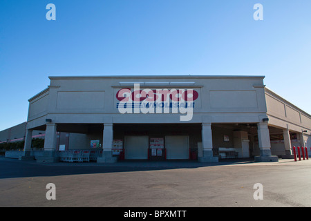 Ein Costco Wholesale-Geschäft in Modesto California wegen Urlaub geschlossen Stockfoto