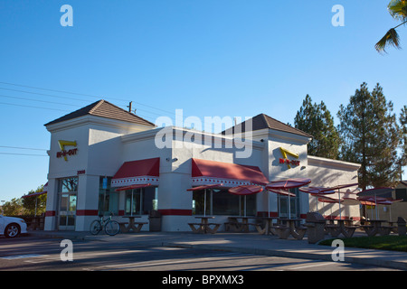In-N-Out Hamburger in Modesto, Kalifornien Stockfoto