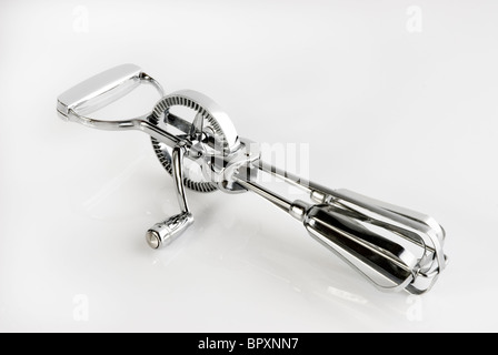 Edelstahl-Schneebesen. Stockfoto