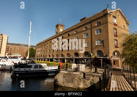 St. Katharine Docks, London, UK. Stockfoto