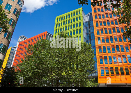 London Central St Giles Juli 2010 Stockfoto