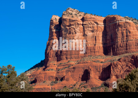 Berge von Sedona, AZ Stockfoto