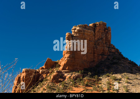 Berge von Sedona, AZ Stockfoto