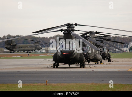 US-Armee Chinook Hubschrauber Ft Campbell TN/KY Stockfoto