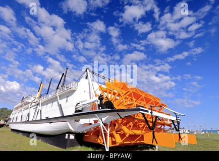 National Historic Site S.S. Klondike in Whitehorse, Yukon, Kanada Stockfoto