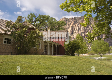 Nevada, Las Vegas Bereich, Spring Mountain Ranch State Park, ranchhouse Stockfoto