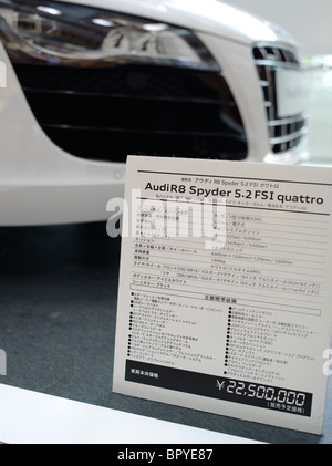 Audi R8 Spyder V10 Quattro zum Verkauf in Tokyo, Japan Stockfoto