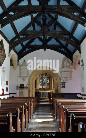 St. Maria Magdalena Kirche, Adlestrop, Gloucestershire, England, Vereinigtes Königreich Stockfoto