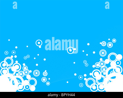 abstrakte Kreismuster Stockfoto