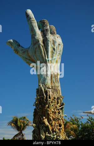 Holocaust-Mahnmal, Miami Beach, Florida.  Skulptur von Kenneth Treister Stockfoto