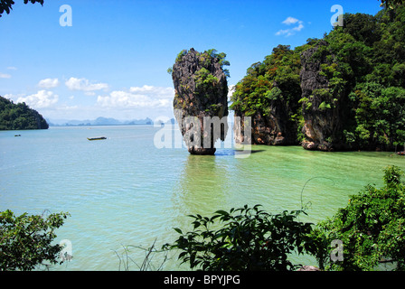 James Bond Insel in Thailand, Ko tapu Stockfoto