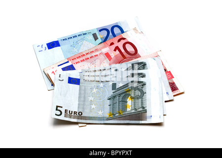 Euro-Banknoten Stockfoto