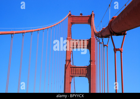 Die Golden Gate Bridge, San Francisco, Kalifornien, USA Stockfoto