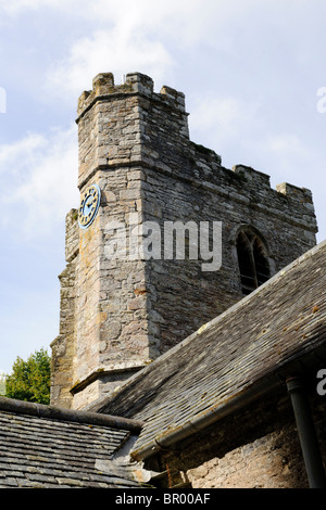 St Just-in-Roseland Kirche, Cornwall, UK Stockfoto