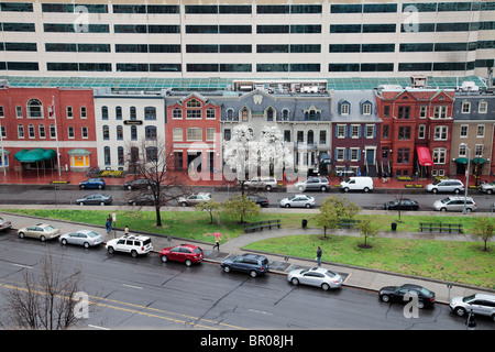 Gebäude an der Pennsylvania Avenue Stockfoto