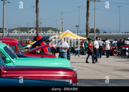 Daytona Beach International Speedway Gastgeber der jährlichen Thanks Giving Wochenende Türkei Rod laufen. Stockfoto