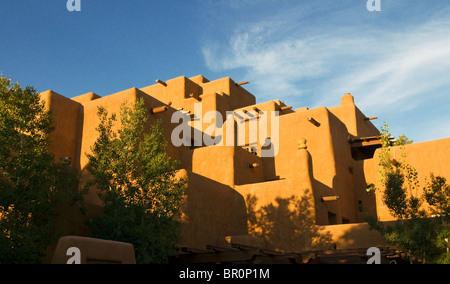 Hotel "Gasthof und Spa im Loretto" in der Nähe der Plaza in Santa Fe, New Mexico Stockfoto