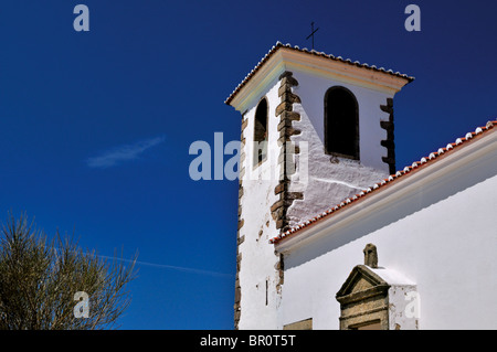 Portugal, Alentejo: Museum Kirche Santa Maria in Marvao Stockfoto